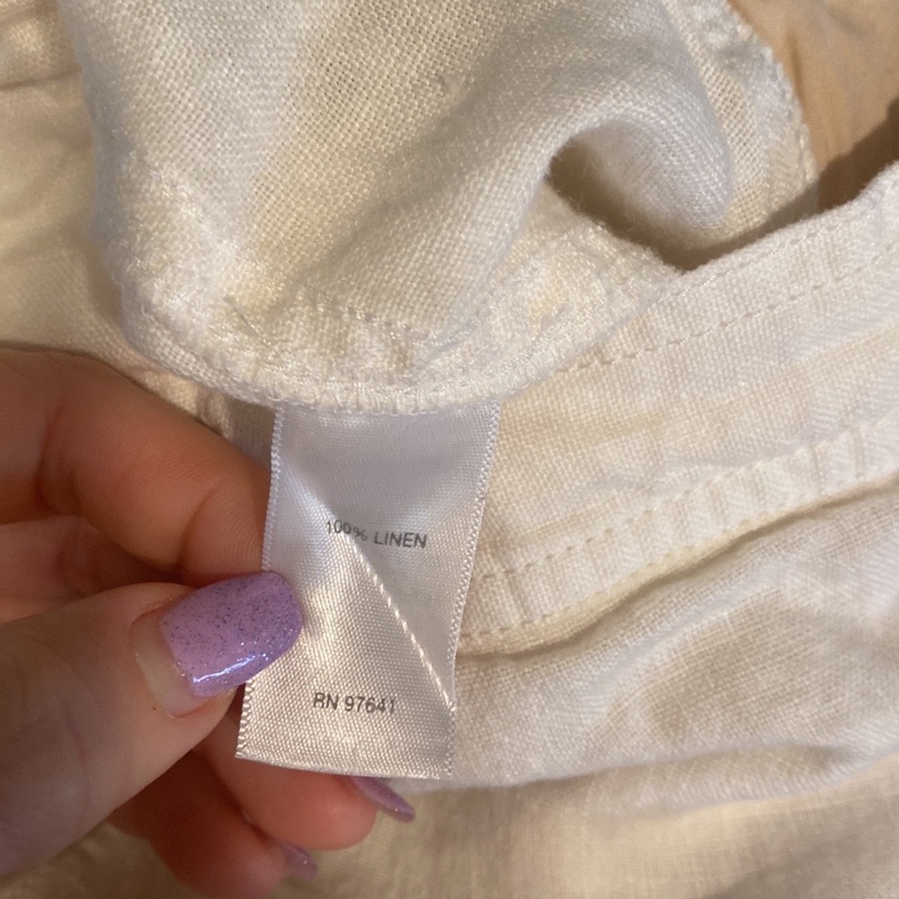 J. Jill Love Linen 100% Linen Bermuda Shorts - Picture 9 of 10